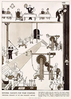 Rational Gadgets For Your Coupons by William Heath Robinson