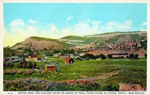 Highest Prints: Raton Pass, Santa Fe Trail, Raton, New Mexico, USA