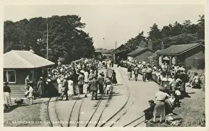 Barrow Prints: Ravenglass Station, Ravenglass & Eskdale Narrow Gauge Railway, Barrow in Furness, Cumbria