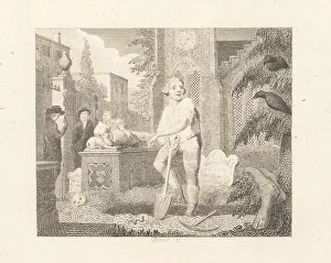 Churchyard Prints: The Ravens, the Sexton and the Earth-Worm