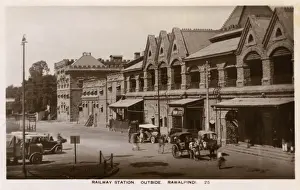 Rawalpindi, Punjab Province, Pakistan - The Railway Station