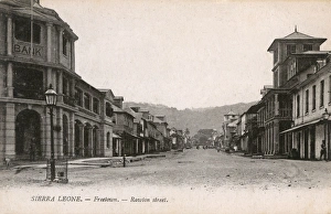Images Dated 29th September 2016: Rawdon Street, Freetown, Sierra Leone, West Africa