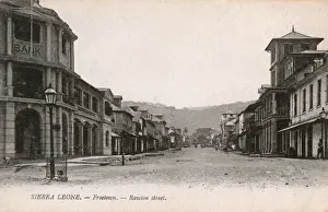 Banks Prints: Rawdon Street, Freetown, Sierra Leone, West Africa