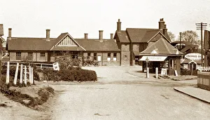 Rayleigh Railway Station, early 1900s