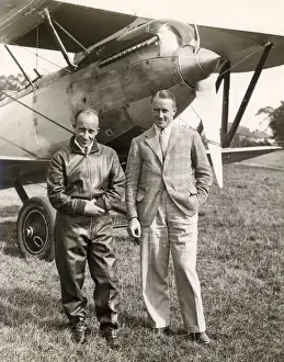 Raymond John Paul Parer, left, and Geoff E Hemsworth