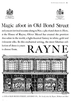 Rayne shoes advertisement