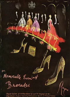 Brocade Gallery: Rayne shoes advertisement, 1953