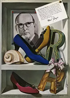 Trompe Prints: Rayne shoes advertisement, 1964