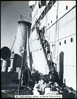 Embarking Prints: Re-embarking a Union Castle Liner