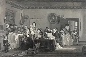 The reading of a will