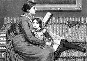 Reading to Alice / Leslie