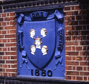 Images Dated 10th June 2019: Reading, Berkshire - Old Gasworks sign
