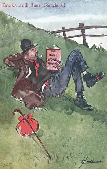 Rudyard Prints: Reading Books