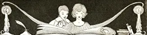 Candlelight Prints: Reading by candlelight