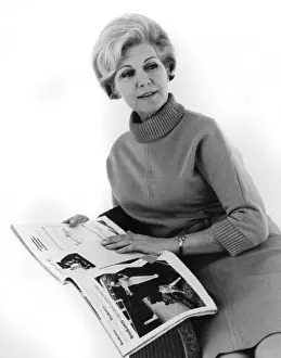 Reading a Magazine