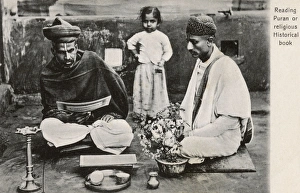 Reading the Puranas (ancient Hindu texts) - India Reading the Puranas (ancient Hindu texts) - India