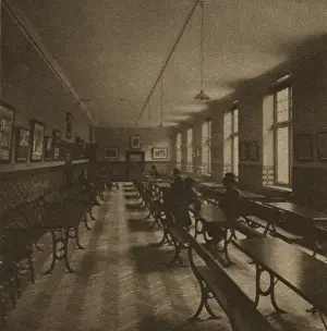 Cheap Prints: Reading room, Rowton House, Camden