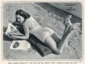 Oberon Prints: Reading Tatler / Swimsuit
