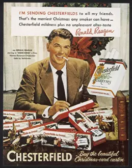 Reagan / Ronald / Cig Advert