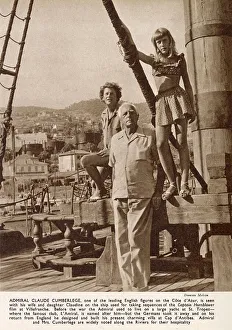 Azur Prints: Rear Admiral Claude Lionel Cumberlege and family