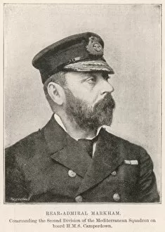 Command Gallery: Rear-Admiral Markham, of HMS Camperdown, 1893