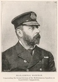 Rear-Admiral Markham, of HMS Camperdown, 1893