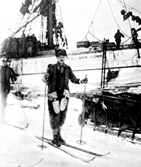 Rear Prints: Rear-Admiral Richard Byrd, in the Antarctic, c. 1929
