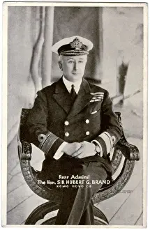 Hubert Prints: Rear Admiral Sir Hubert George Brand, British naval officer