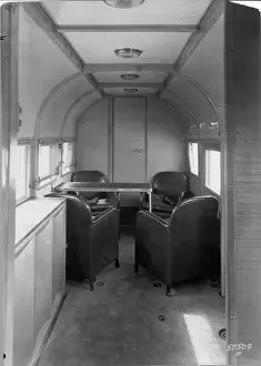 Supplied Prints: The rear cabin of a Junkers Ju52 / 3m