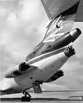 Rear fuselage of a Hawker Siddeley HS121 Trident 3B
