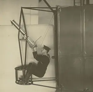 Torres Prints: The rear Maxim gun position on the gondola