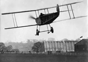 Tabloid Prints: Rear view of the first Sopwith Tabloid 1913