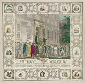 The rebels of 76--Or the first announcement of the great de