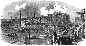 Rebuilding Prints: Rebuilding of Houses of Parliament