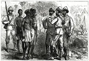 Treaty Prints: Reception of King Kofi Karikaris ambassadors in the English camp