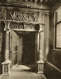 Floorboards Prints: Reception Room, Town Hall, Furnes (Veurne), Belgium