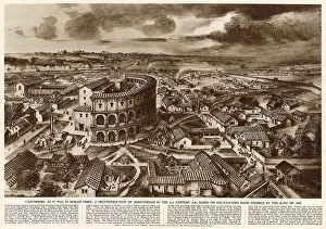 May22 Prints: A reconstruction of Durovernum in the 2nd century A