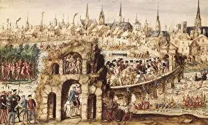 Seine Prints: Reconstruction of village and Brazilian dance for