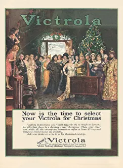 Record Player Advert