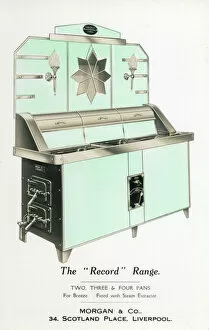 Lime Collection: The Record Range - Two, three or Four pans - For Breeze - Fitted with Steam Extractor - produced