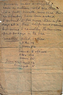 Images Dated 27th April 2012: Record of Services of the 79th Brigade, RFA, Flanders