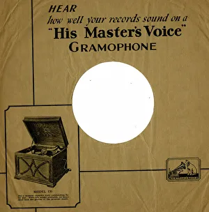 Sleeve Prints: Record sleeve, His Master's Voice
