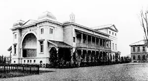 Hyogo Prints: Recreation Building, Hyogo, Japan, early 1900s