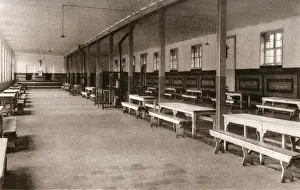 Merksplas Prints: Recreation Hall at Merxplas Labour Colony, Belgium
