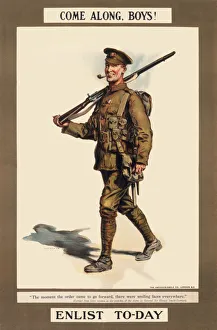 Posters Gallery: Recruitment poster for the British Army
