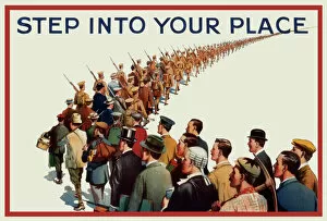 Step Collection: Recruitment poster for the British Army