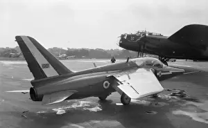 Arrows Prints: Red Arrows Gnat T Mk. 2 XS111 and BBMF Lancaster PA474