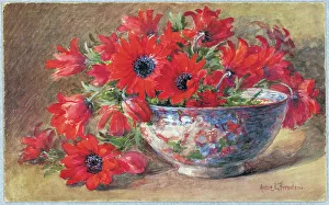 Blooms Prints: Red Blooms