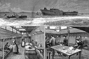 The Red Cross ambulance steamer