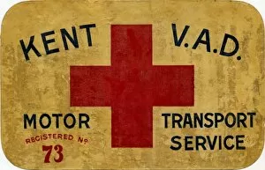 Ambulances Gallery: Red Cross Motor badge